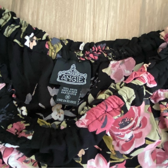 Angie Floral Boho Romper Women’s Medium - Picture 3 of 5